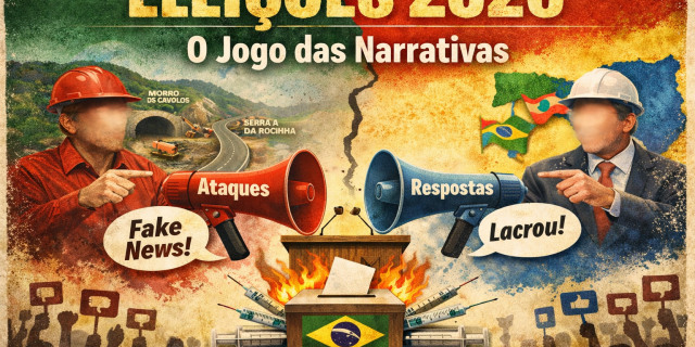 Entre anúncios e discursos, a narrativa avança mais rápido que as soluções.