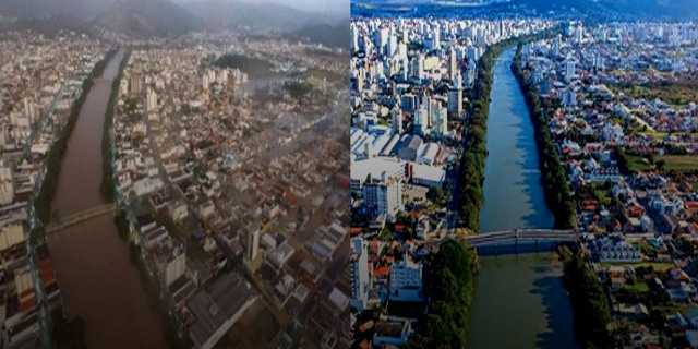 Entre a dor da enchente e a força da reconstrução, Tubarão transformou memória em resistência.