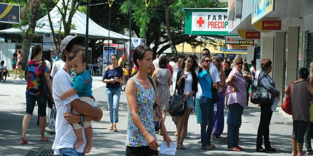 Movimento que vai além das vitrines..