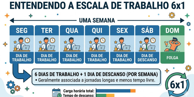 Com peso eleitoral, fim da escala 6x1 entra na reta decisiva no Congresso. Com peso eleitoral, fim da escala 6x1 entra na reta decisiva no Congresso.