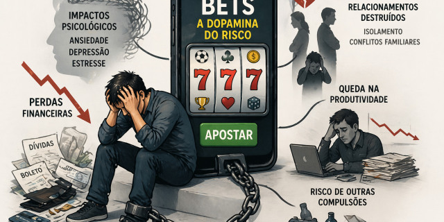 A armadilha das apostas digitais