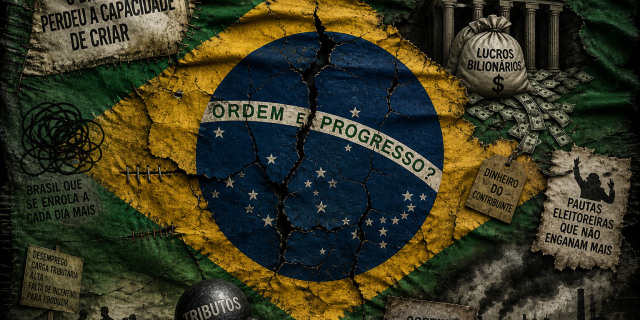 Entre o discurso e a realidade, o país trava.