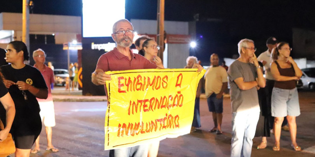 Manifestação levou o Pinheirinho ao centro do debate..