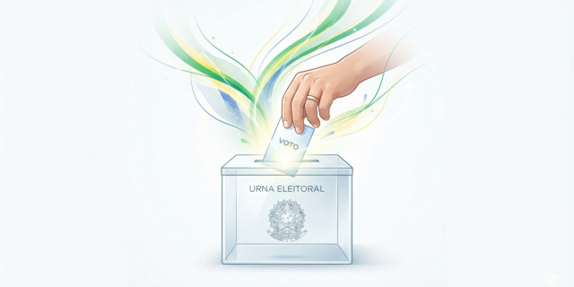 O voto é a nossa única arma. Vote com sabedoria.Arte: GPT