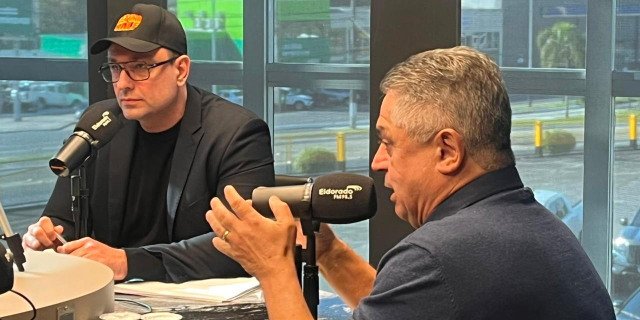 Ralf Zimmer e João Rodrigues tiveram embate duro no debate da rádio Eldorado.
