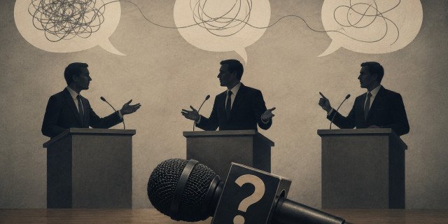 Quando a resposta foge, a dúvida fica. Quando a resposta foge, a dúvida fica.