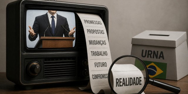 Entre promessas e votos, a confiança está em jogo.