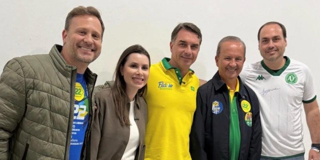 Flávio Bolsonaro em Santa Catarina Flávio Bolsonaro em Santa Catarina