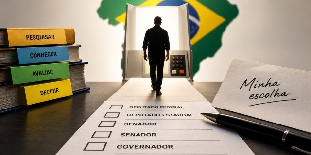 A democracia começa antes da urna. A democracia começa antes da urna.