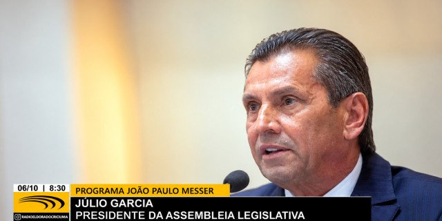 Júlio Garcia destaca a força política do Sul. Júlio Garcia destaca a força política do Sul.