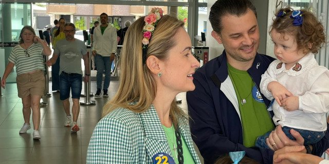 Júlia Zanatta reafirma confiança nas urnas.. Júlia Zanatta reafirma confiança nas urnas..